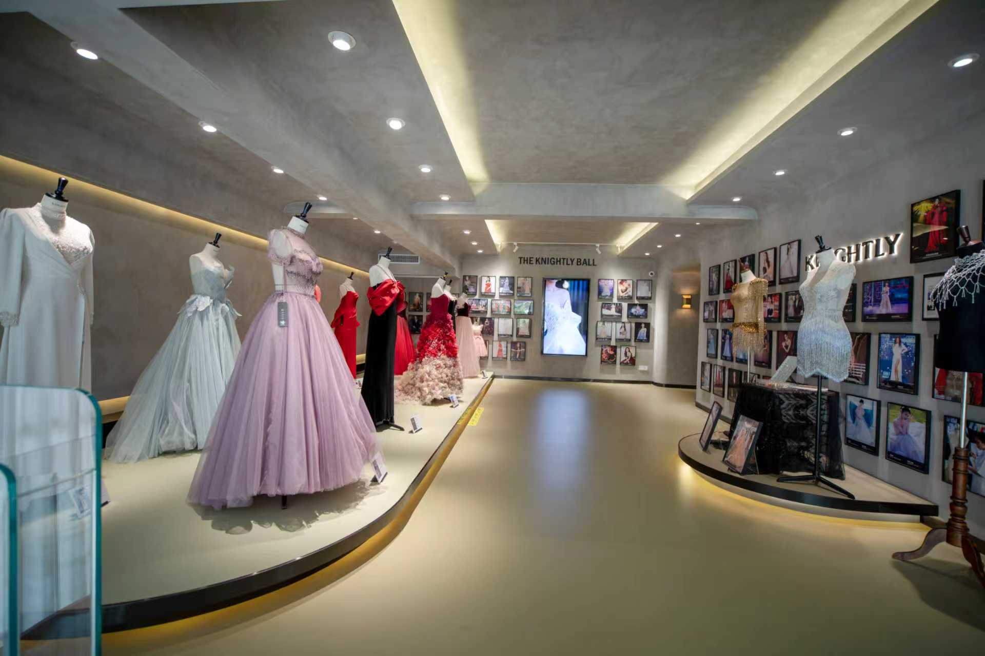 Knightly couture showroom