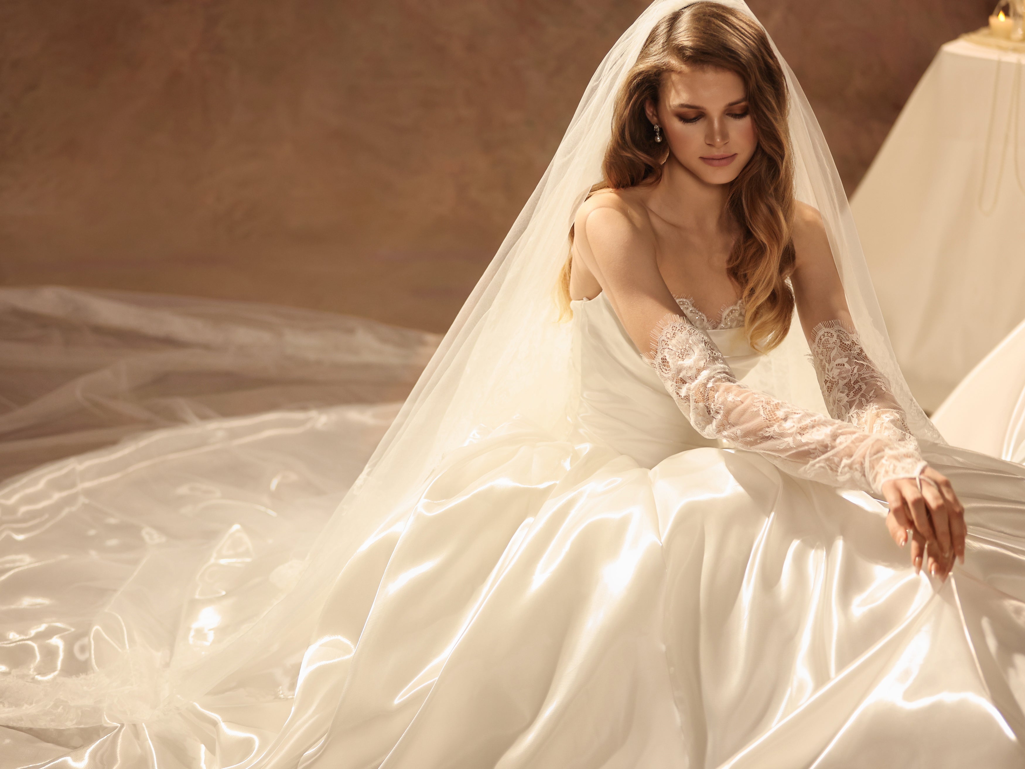 Aria of Floral Isle bridal gown